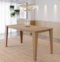 Mesa Vittoria 160x80cm Color Nature Galpón