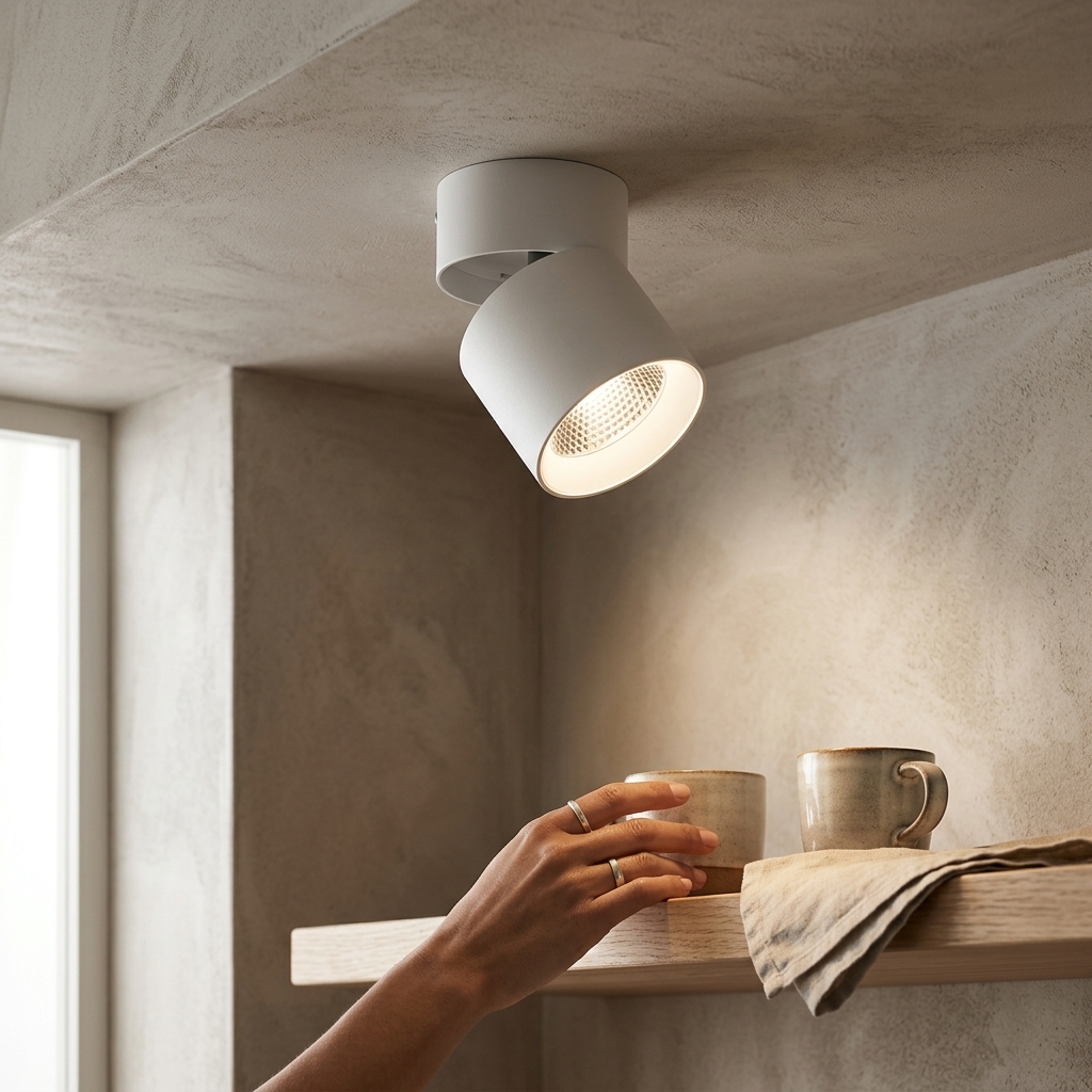 Aplique 1 Luz orientable 7W Mayorled