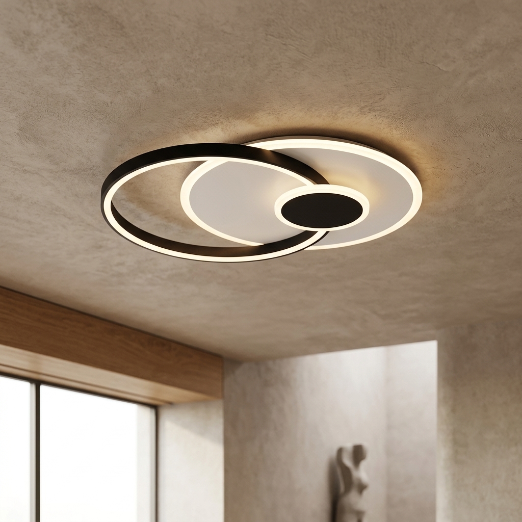 Plafon doble circulo CCT 55W  Mayorled