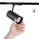 Led Pista Móvil SD-10w Riel Magnético Slim 48V mayorled