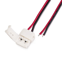 Conector Clip Con Cable Pack X100 Para Tira Led Smd Monocromatica 8mm/10mm mayorled