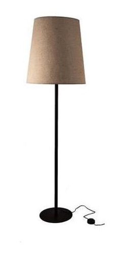 LAMP DE PIE BASE REDONDA CON PANTALLA CONICA ARPILLERA  Brimpex