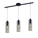 [403-68-neg] Colgante PINTO 3 Luces Ronda (negro)