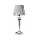 [5535-68-cro] Velador "linea MARISA" Sin Pantalla Ronda (cromo)