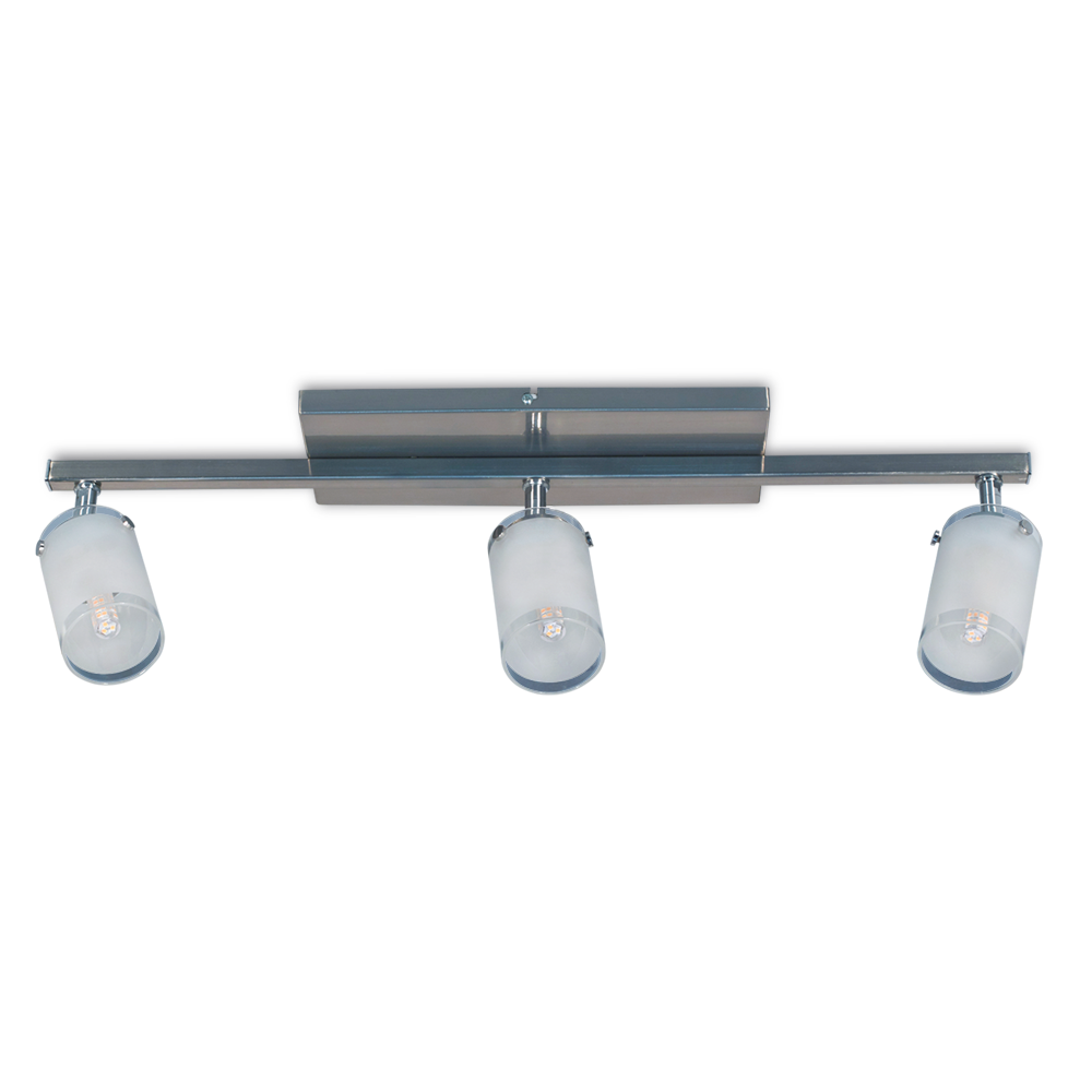 Sistema Ten Gu10 3 Luces con barral Vignolo