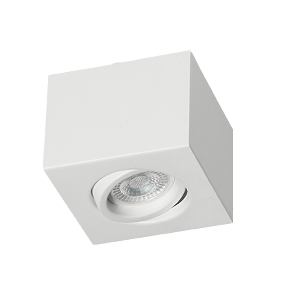 Box 1 luz móvil para DICRO LED Dimensiones: A:108mm L:108mm H:80mm san lorenzo