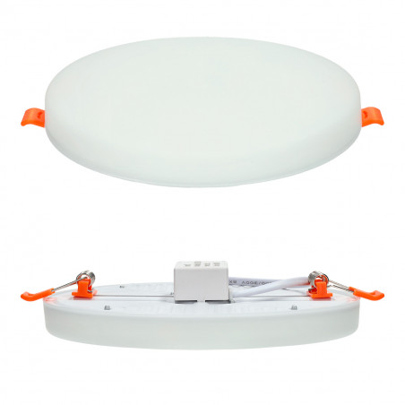 Panel LED Redondo Dual (embutido o plafon) 15w JA