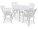 Juego Jardín Boston 1 Mesa y 4 Sillones Sudeal