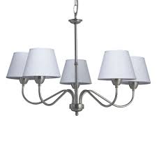 araña any 4 luces e-27 con pantalla luz del siglo