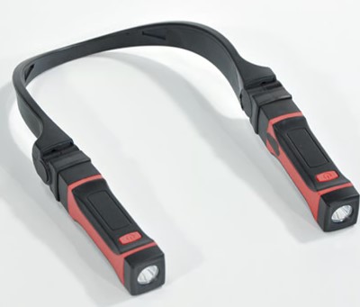 LINTERNA DOBLE DE CUELLO RECARG USB JA