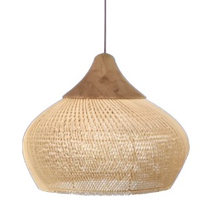 Pantalla de Ratán Faruk 60×45 grass