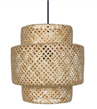 Colgante Amara 30x30 bambu Grass