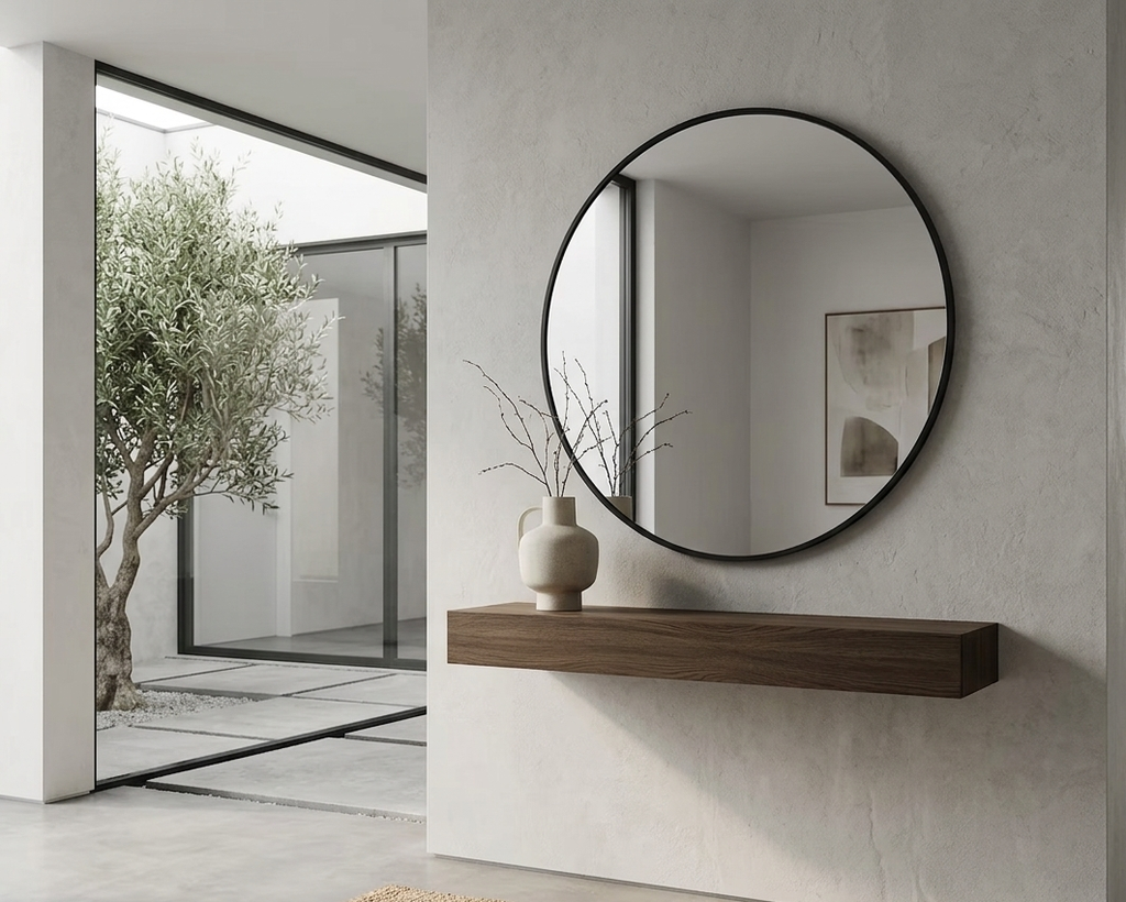 Espejo Circular 70cm  PVC