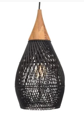Colgante Emir Black 25×50 grass