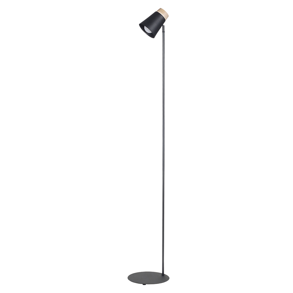 Lampara de Pie Italia negro E-27 Vignolo