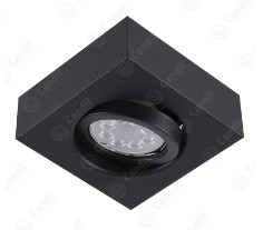 SEMIEMBUTIDOS PARA GU10 Cuadrado BALCONY II candil