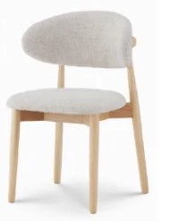 Silla Paris Fresno/jaquard Beige Pickear