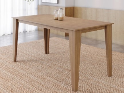 Mesa Diego 160x80cm Color Nature Galpón