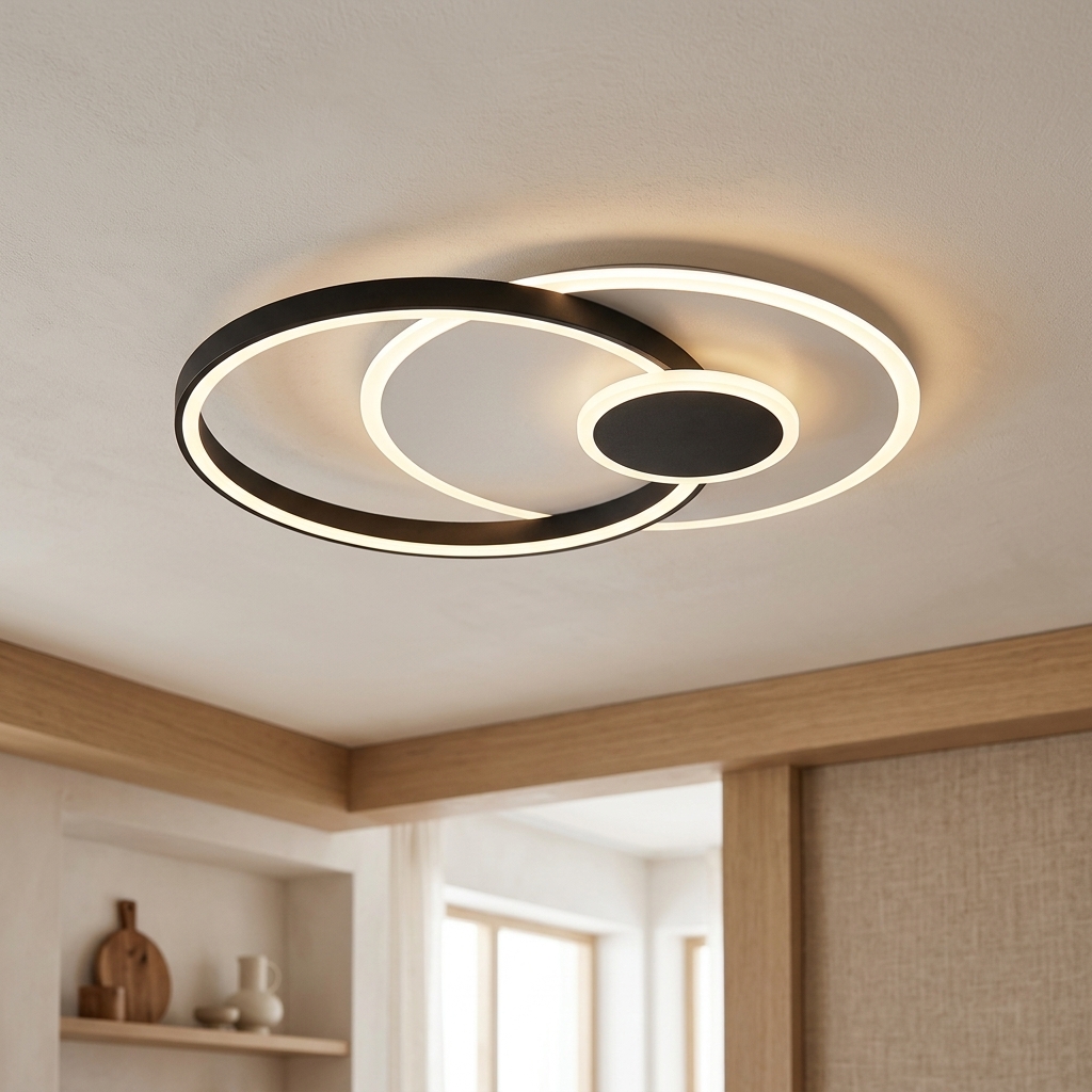 Plafon doble circulo CCT 55W  Mayorled