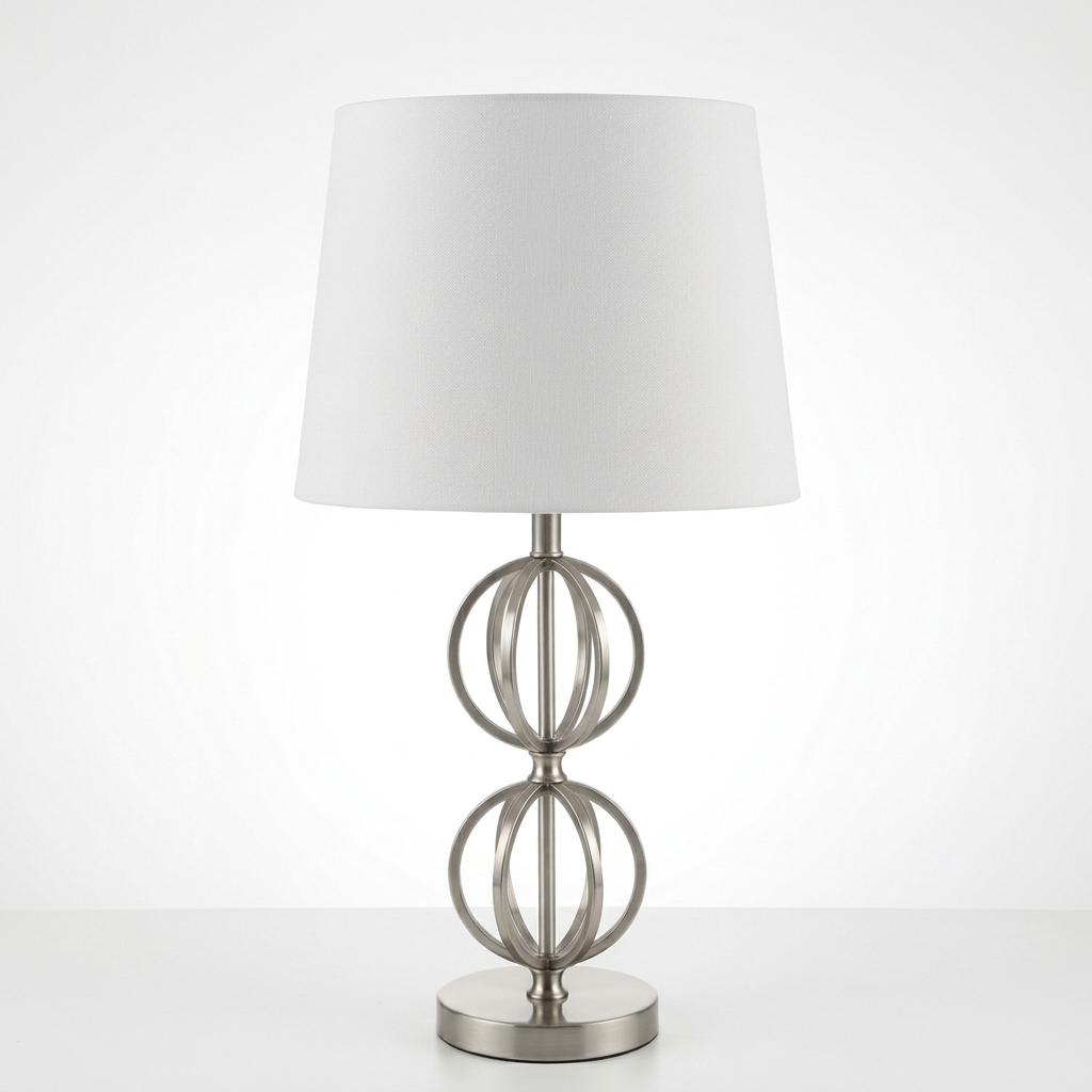 Lámpara de mesa Luxury Acero Artistica