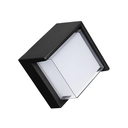 Aplique Exterior de Pared Cuadrado Negro 12W Blanco calido 3000K IP65 demasled