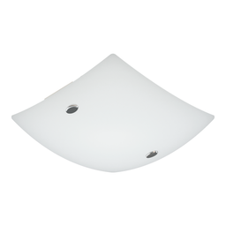 Plafon cuadrado curvo 26x26 Kinglight