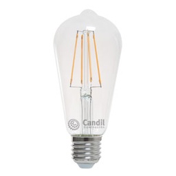 Lampara filamento 7w E27 Candil