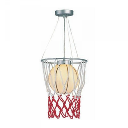 [5635-24] Colgante Basquet Pelota Con aro Capobianco