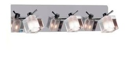 [4933-68-cro] Aplique DELTA IV 3 luces Ronda