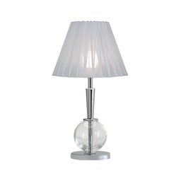 [VE4770-01ZLB-56-cromo] Velador SUSAN Cromo Luz del Siglo