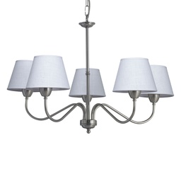 [AR7205-05-56] araña 5 luces linea Any luz del siglo