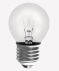 [I088] LAMPARA GOTA INCANDESCENTE TRANSPARENTE 15W joma