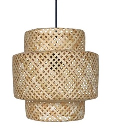 Colgante Amara 30x30 bambu Grass