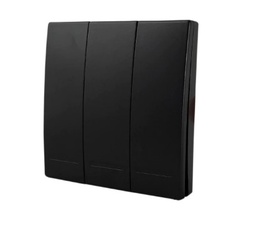 [domo-34ne-a2] Tecla inalámbrica RF, 3 Efectos Smart House, Negro  Demasled