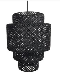 [LSB66038] Colgante Bambú Benu Black 50×67 Grass