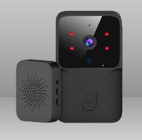 [domo-56] Timbre de Puerta Smart con Cámara 480p, 800mAH demasled