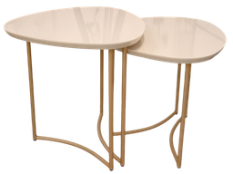 [DJ-MEC-PE-74-OW] Mesa lateral PETALA Grupo