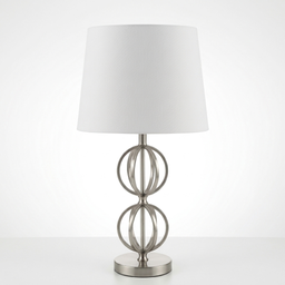 [VL16] Lámpara de mesa Luxury Acero Artistica